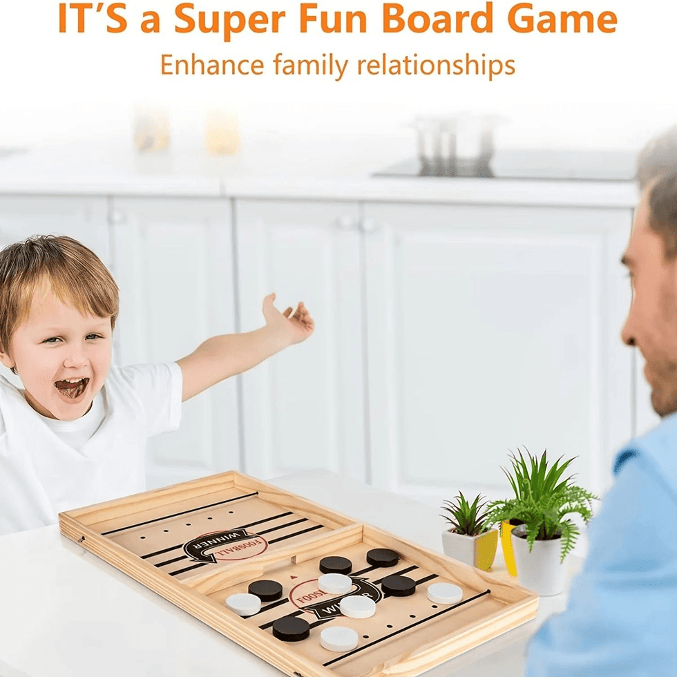 Fast Sling Pucket Game For Family & Kids