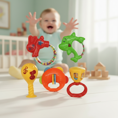 Baby Concert Rattles Play Set Toy