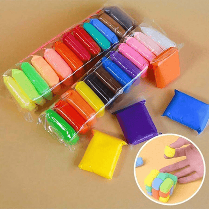 DIY Soft Creative Modelling Clay dough For Kids