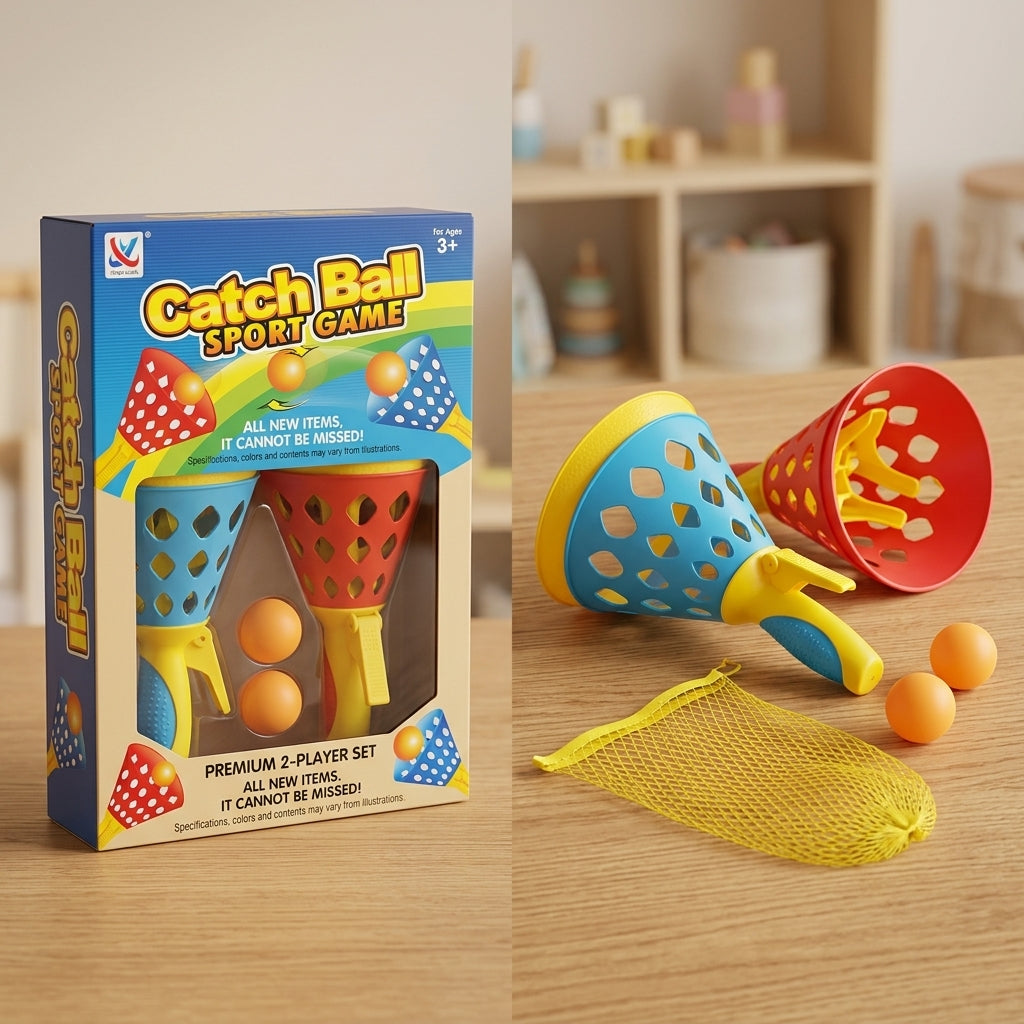 CatchMaster Pro Ball Game – Interactive Toss & Catch Fun Set