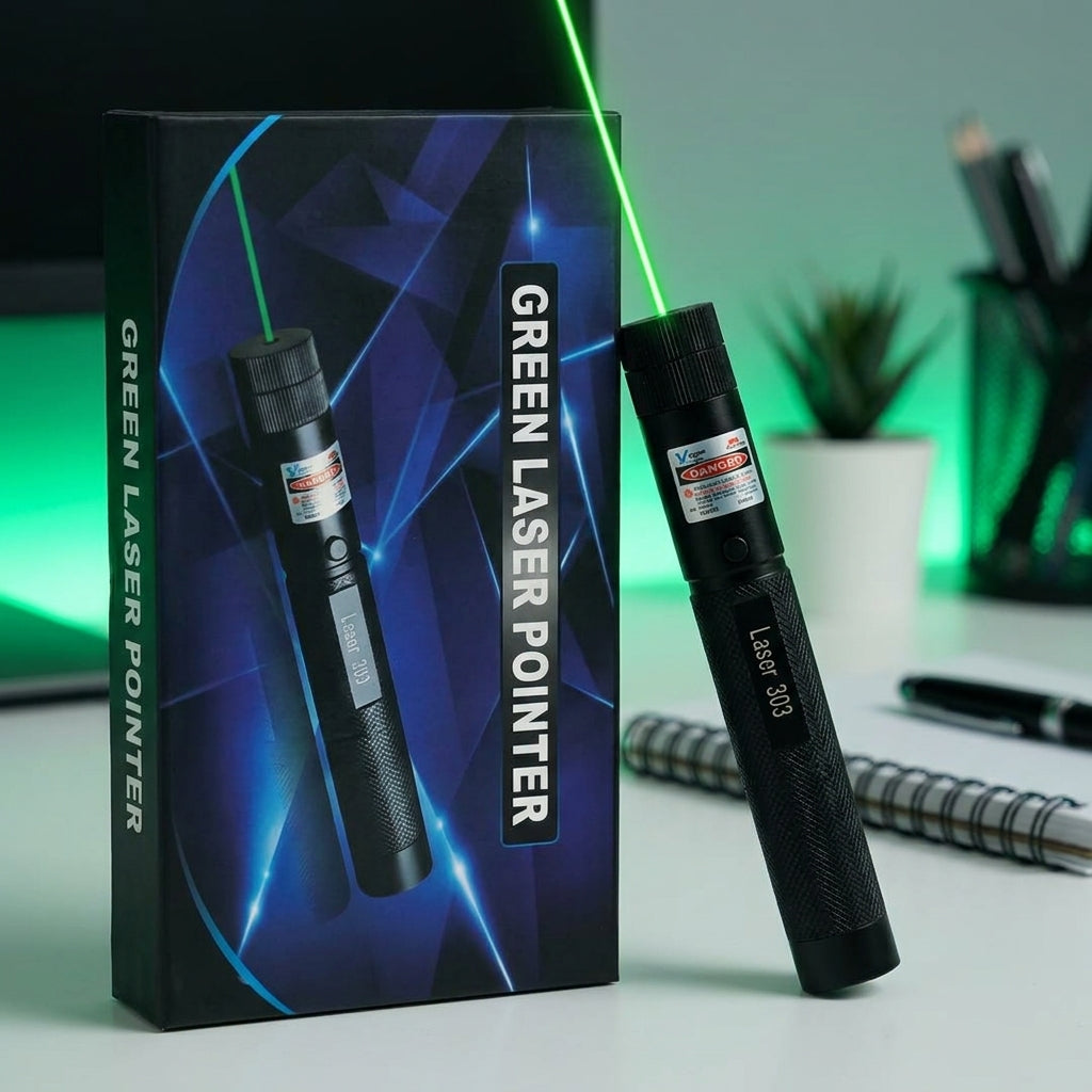 GreenBeam Laser Pointer Pro – High Visibility Precision Light Tool